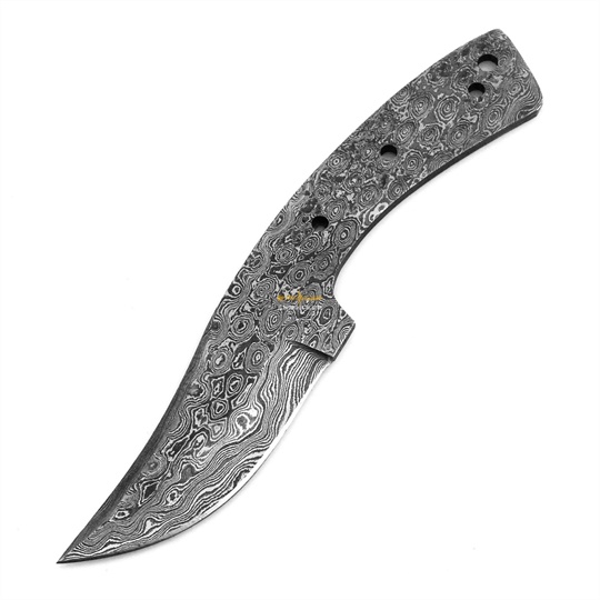 Damascus Steel Blank Blade