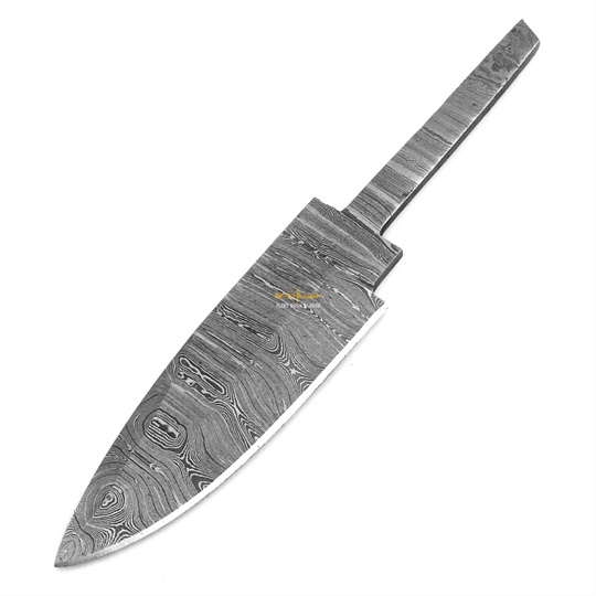 Damascus Steel Blank Blade