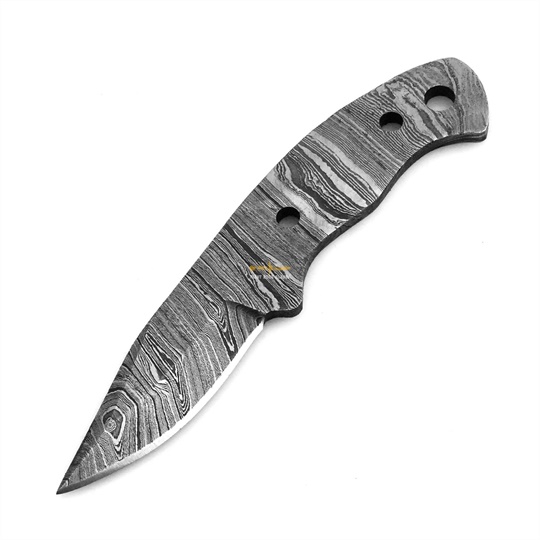 Damascus Steel Blank Blade