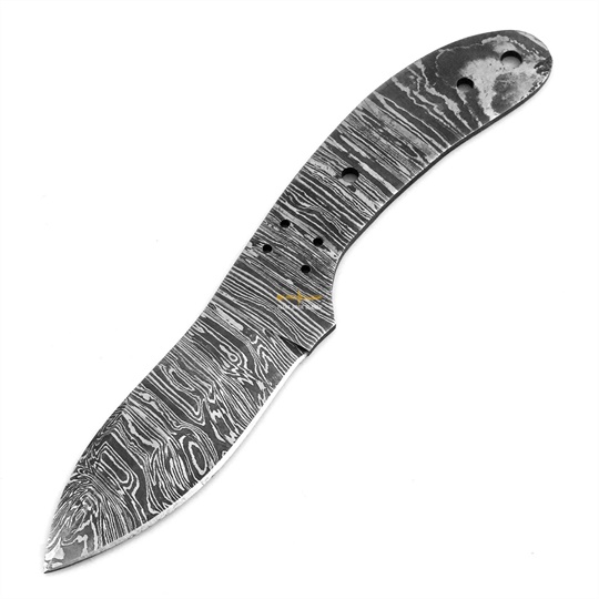 Damascus Steel Blank Blade