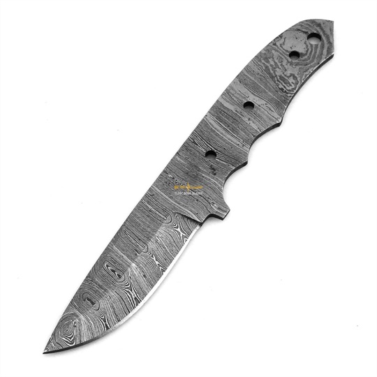 Damascus Steel Blank Blade