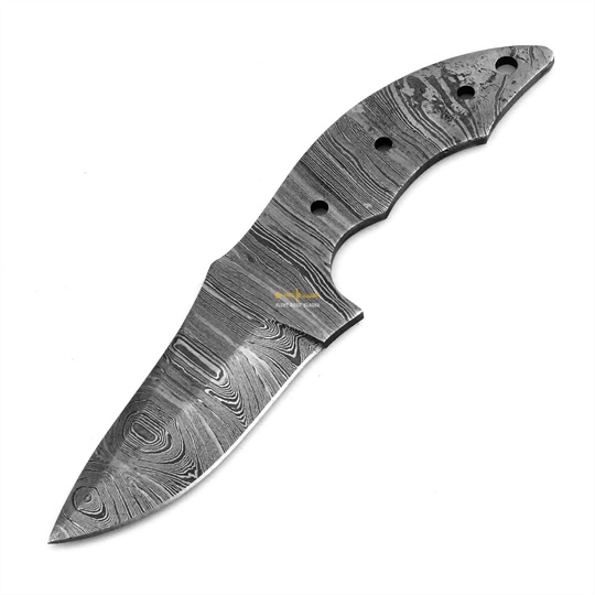 Damascus Steel Blank Blade