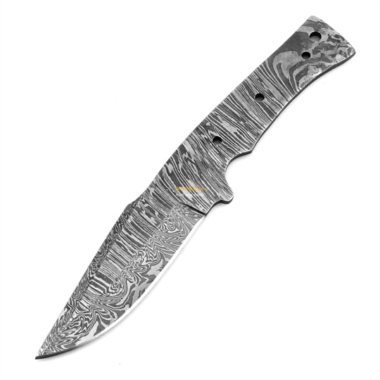 Damascus Steel Blank Blade