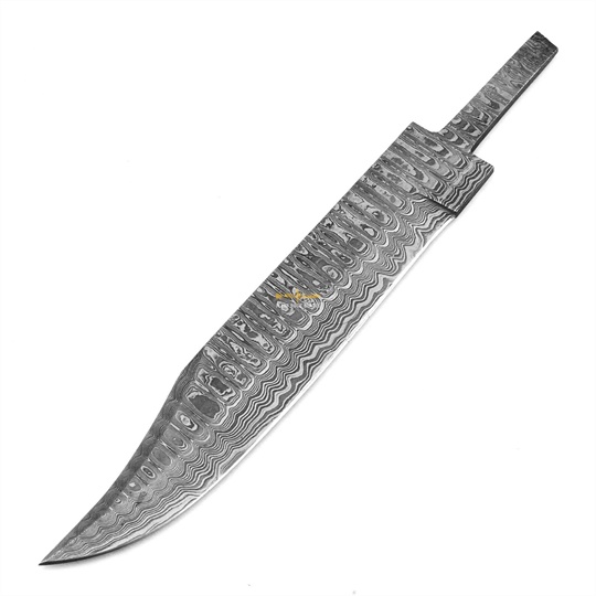 Damascus Steel Blank Blade