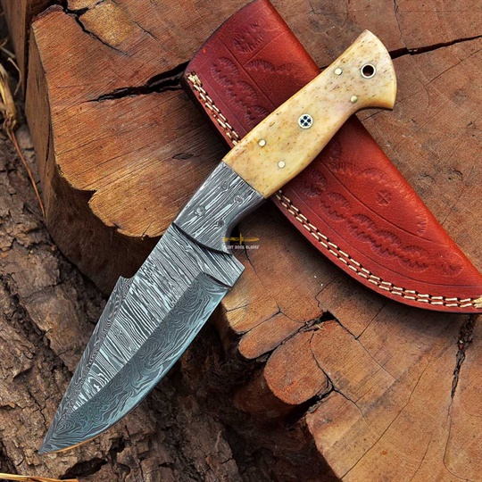 Damascus Steel Hunting knife