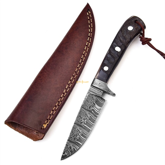 Damascus Steel Mini Skinner knife