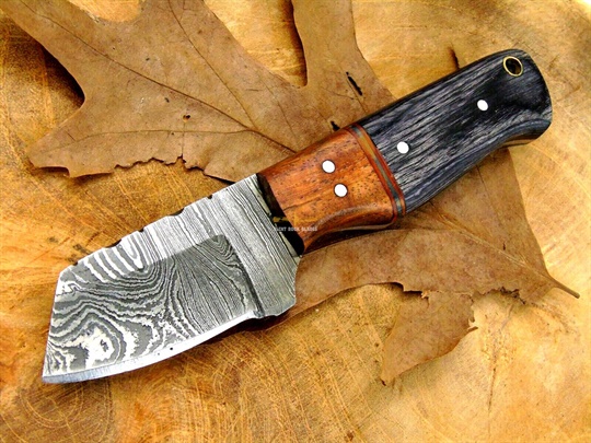 damascus steel mini cleaver