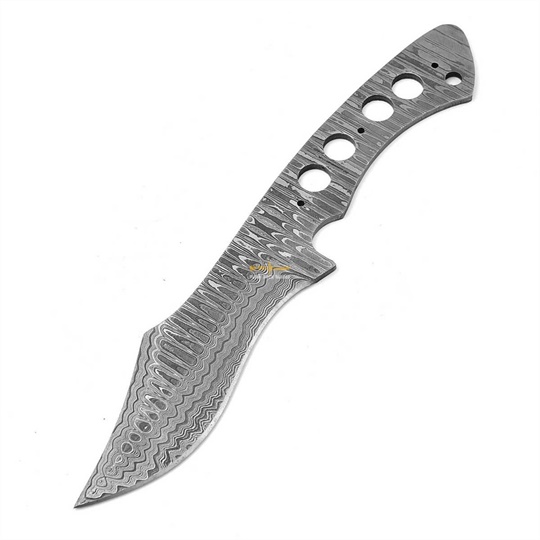 Damascus Steel Blank Blade 