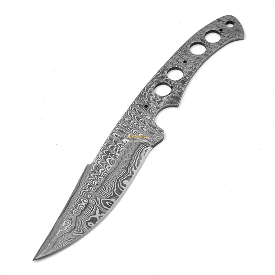 Damascus steel Blank Blade