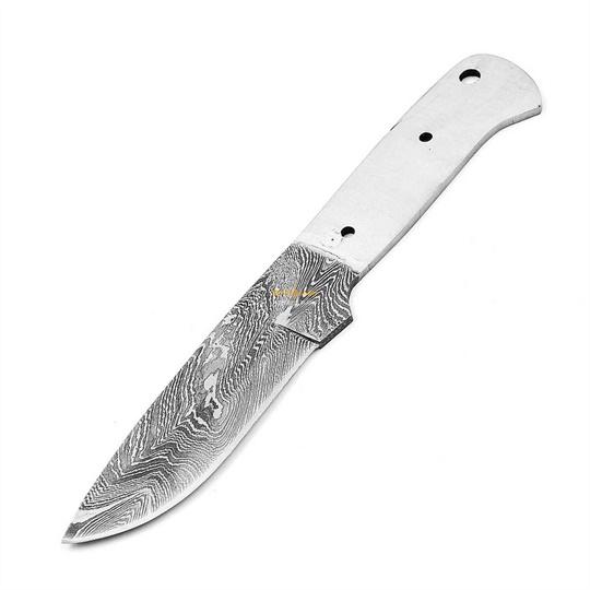 Damascus Steel Blank Blade 