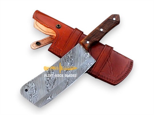 Damascus Steel cleaver