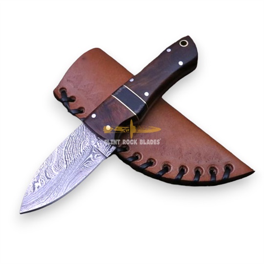 Damascus Steel Skinner Knife