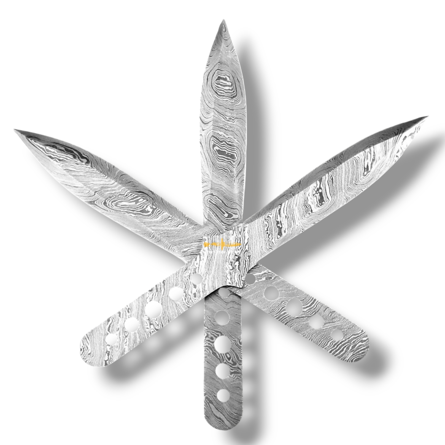 Damascus steel Throwing Knives set (03 pc)