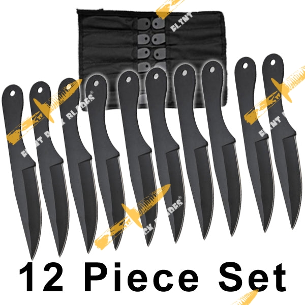 Stainless steel Throwing Knives (set of 12)