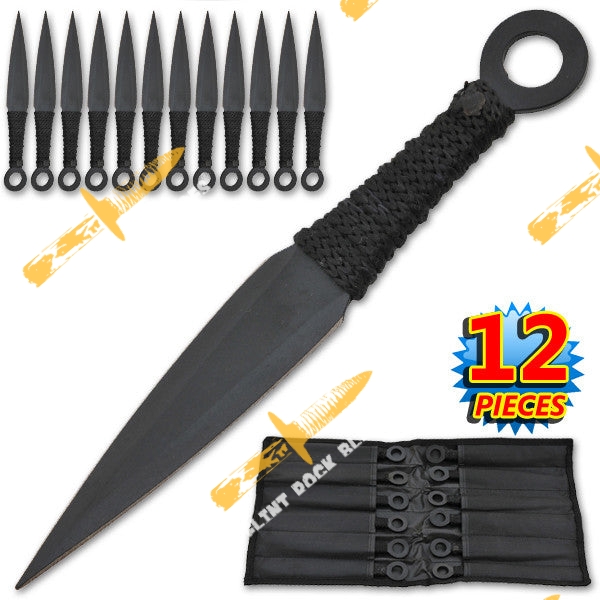 Stainless steel Throwing Knives (set of 12)