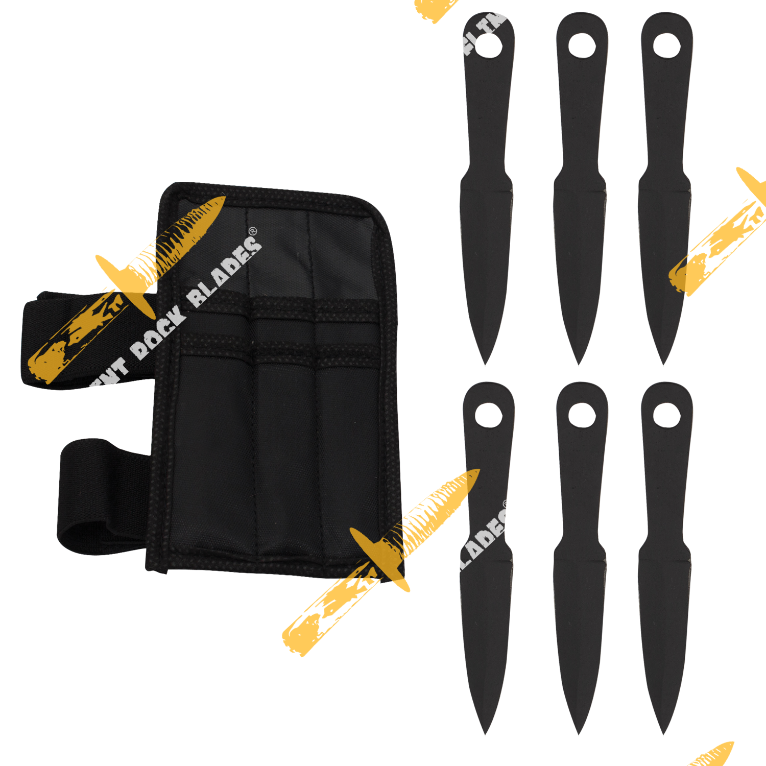 Stainless steel Throwing Knives (set of 6)