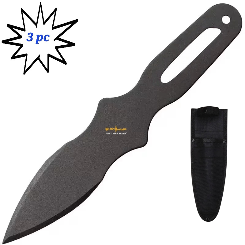 Stainless steel Throwing Knives Set for 3pc