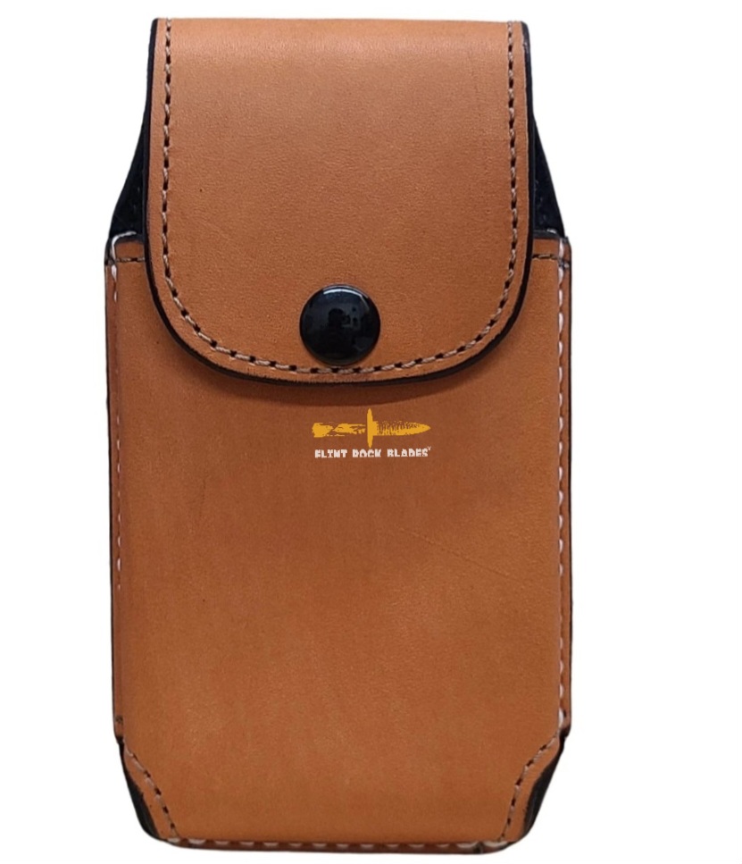 Cellular Leather Pouch