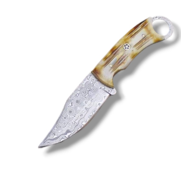 Damascus Steel Skinner Knife