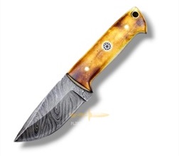 Damascus Steel Skinner Knife