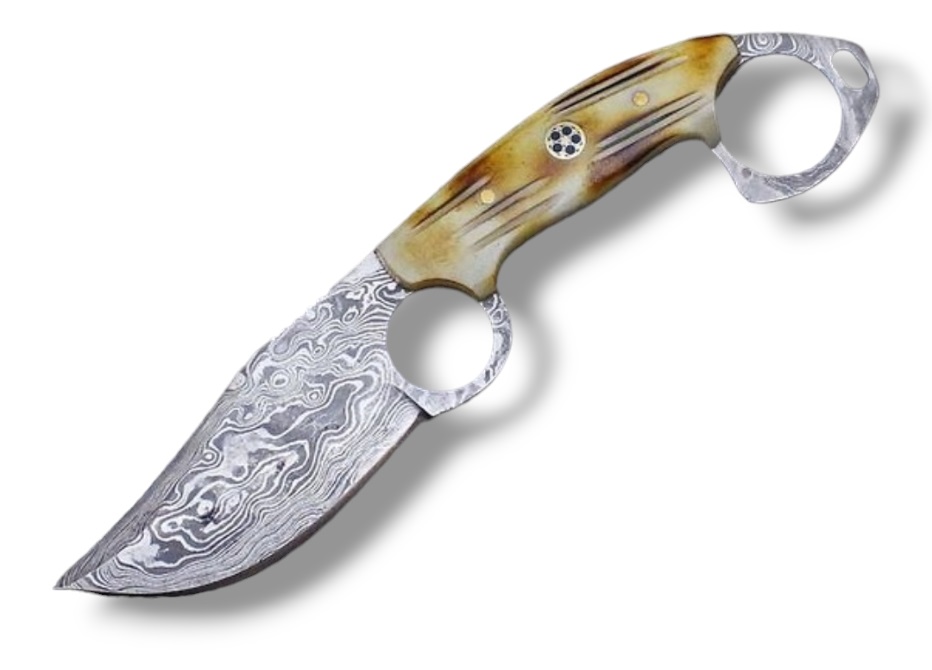 Damascus Steel Skinner knife