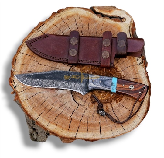 Damascus Steel Hunting knife