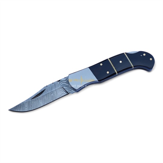 Damascus Steel Folding Knife