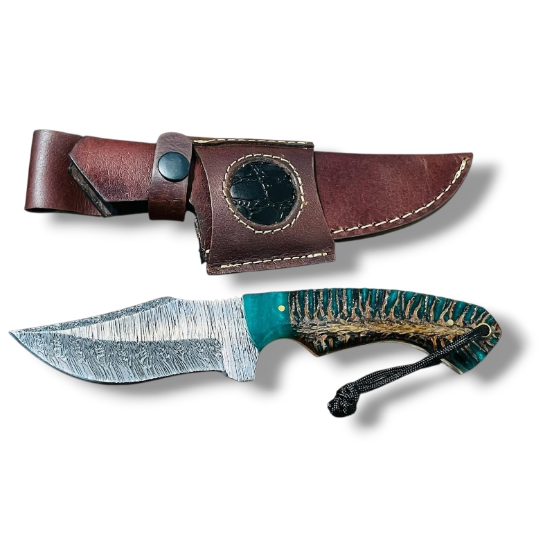 Damascus steel Skinner Knife 