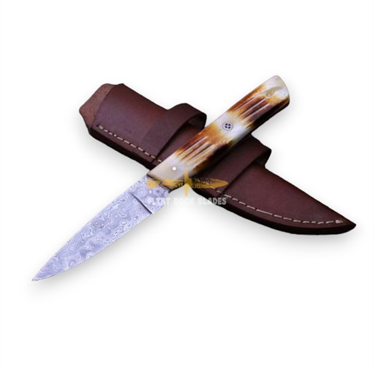 Damascus Steel Hunting Knife