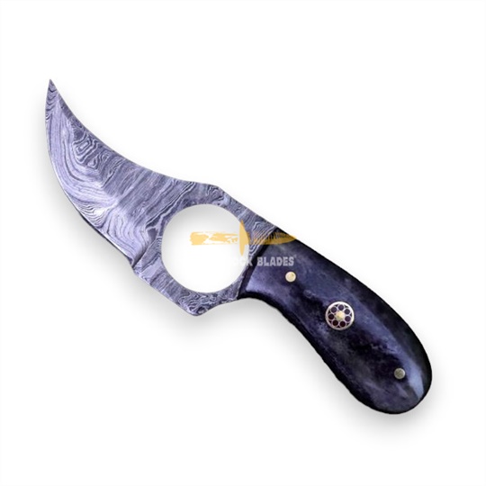 Damascus Steel Skinner Knife