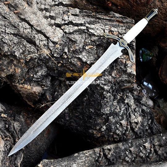 Damascus Steel Blade Sword