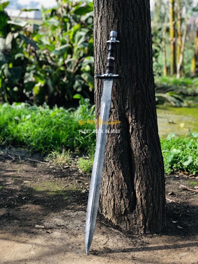 Damascus Steel Blade Sword