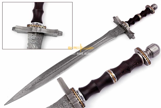 Damascus Steel Blade Sword