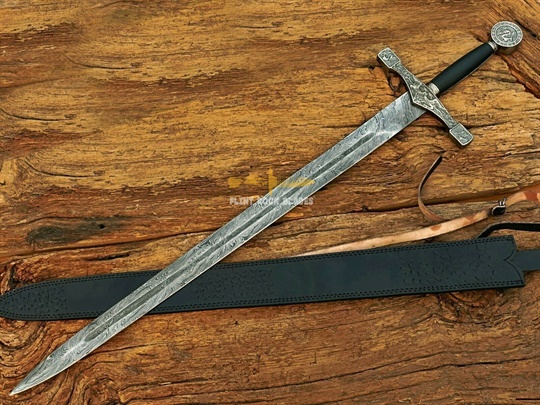 Damascus Steel Blade Sword