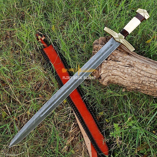 Damascus Steel Viking Sword