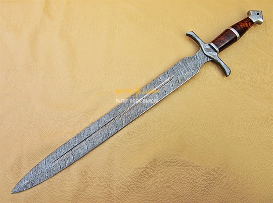 Damascus Steel Blade Sword