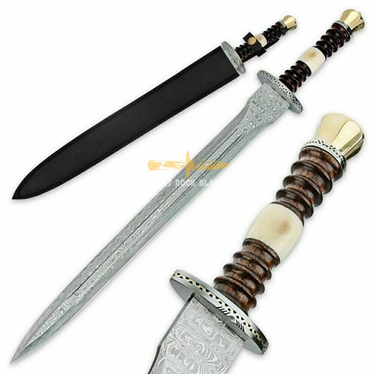 Damascus Steel Blade Sword