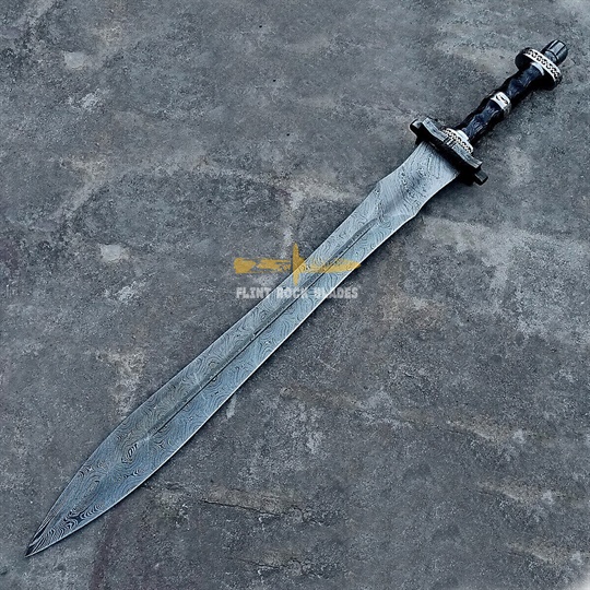 Damascus Steel Blade Sword