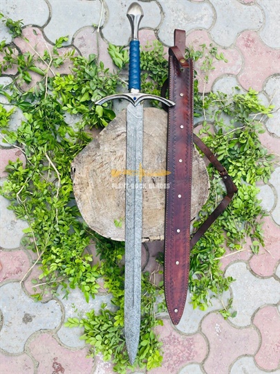 Damascus Steel Blade Sword