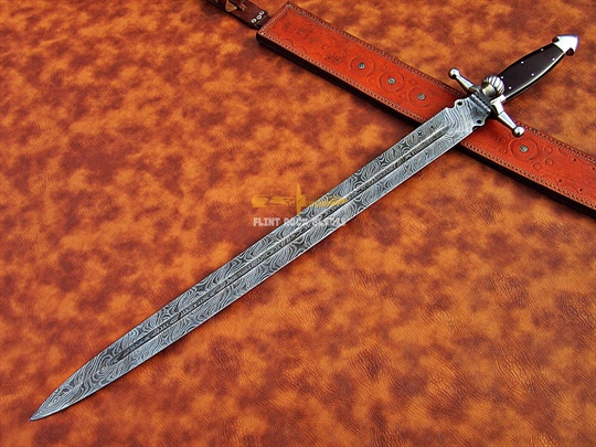 Damascus Steel Blade Sword