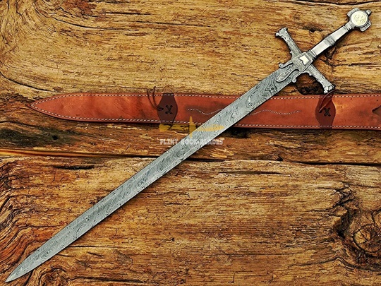 Damascus Steel Blade Sword