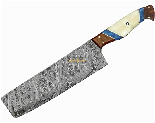 Damascus Steel Nakiri Knife