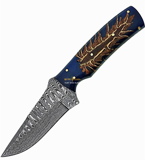 Damascus steel Skinner Knife