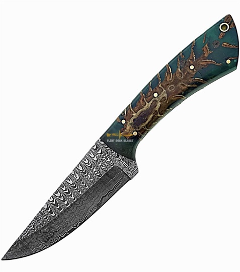 Damascus Steel Skinner Knife 