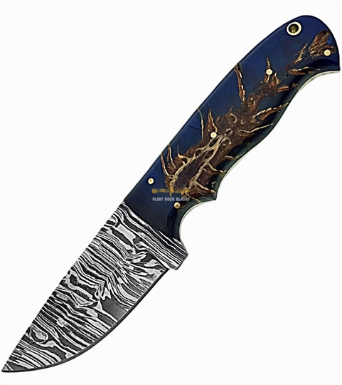 Damascus Steel Skinner Knife 