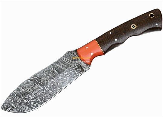 Damascus Steel Hunting Knife