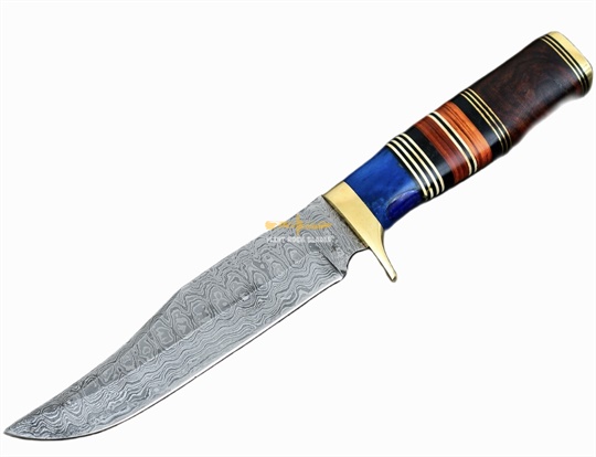 Damascus Steel Bowie knife