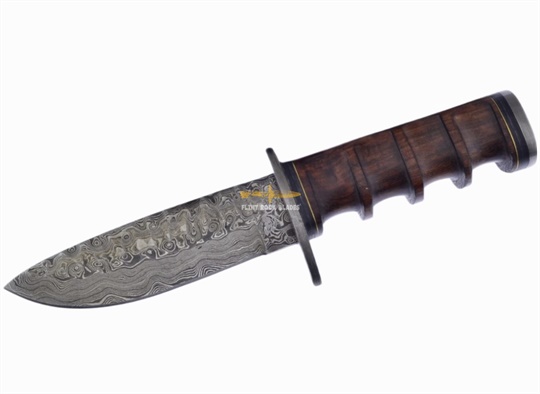 Damascus Steel Bowie knife