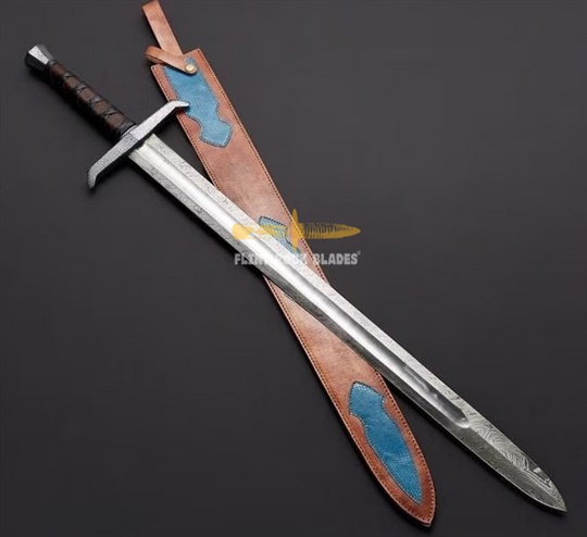 Damascus Steel Blade Sword