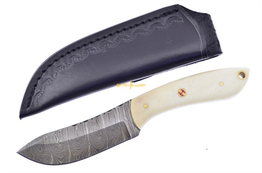 Damascus Skinner Knife